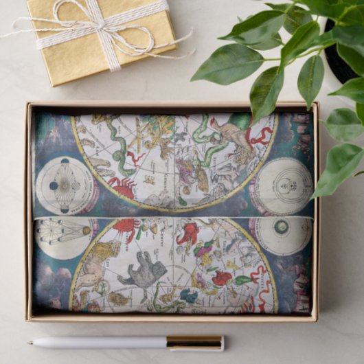 Star-Diagramm Seidenpapier (Geschenk)