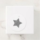 Star Distressed Grau Vintag Star Geschenkanhänger (Beispiel)