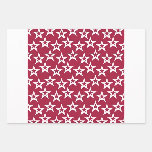 Star Doll Party Wrapping Paper Geschenkpapier Set (Vorderseite 3)