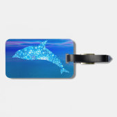 Star Dolphin-Gepäckmarke Gepäckanhänger (Rückseite horizontal)