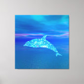Star Dolphin Leinwanddruck (Vorderseite)