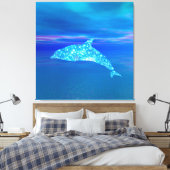 Star Dolphin Leinwanddruck (Insitu (Schlafzimmer))