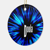 Star Doula Keramikornament (Links)