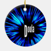 Star Doula Keramikornament (Hinten)