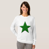 Star - Dunkelgrün T-Shirt (Vorne ganz)