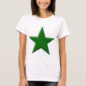 Star - Dunkelgrün T-Shirt (Vorderseite)