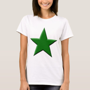 Star - Dunkelgrün T-Shirt