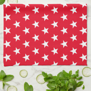 Star Editable Background Color Kitchen Handtücher
