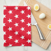 Star Editable Background Color Kitchen Handtücher (Viertel Falte)