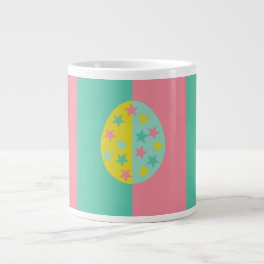 Star Egg Jumbo-Tasse (Vorderseite)
