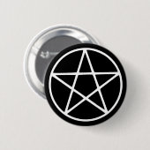 Star - Emo - Goth - Schaltfläche Button (Vorne & Hinten)
