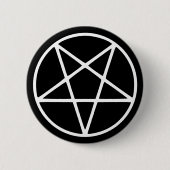 Star - Emo - Goth - Schaltfläche Button (Vorderseite)