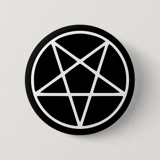 Star - Emo - Goth - Schaltfläche Button (Vorderseite)