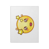 Star Emoji Notizblock (Rotiert)