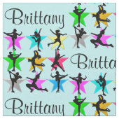 STAR-FABRIK FÜR personalisierte ABBILDUNG SKATEN S Stoff (Nahaufnahme)