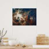 Star Factory 30 - NASA Hubble Weltraumteleskop Poster (Küche)