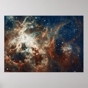 Star Factory 30 - NASA Hubble Weltraumteleskop Poster