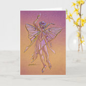 Star Fairy Karte (Gelbe Blume)