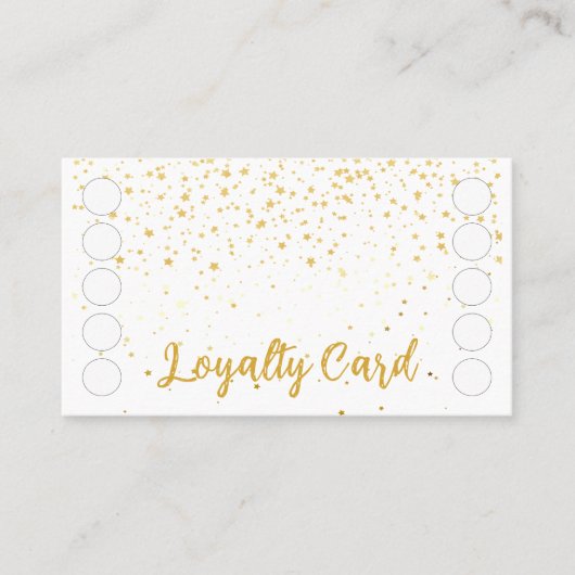 Star Fall Loyalty Card Treuekarte (Vorderseite)