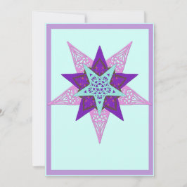 Star Feiertagskarte