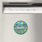Star Ferry Hongkong Magnet (In Situ (Geschirrspüler))