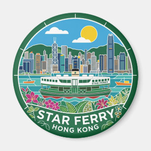 Star Ferry Hongkong Magnet