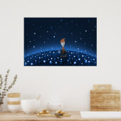Star Field Poster (Küche)