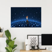 Star Field Poster (Heimbüro)