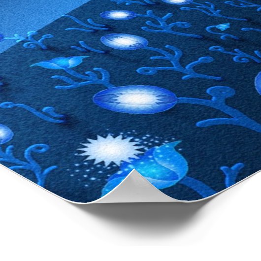 Star Field Poster (Ecke)