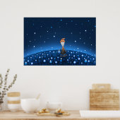 Star Field Poster (Küche)