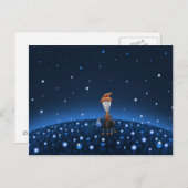 Star Field Postkarte (Vorne/Hinten)