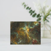 Star Field Postkarte (Stehend Vorderseite)
