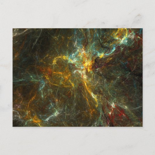 Star Field Postkarte (Vorderseite)