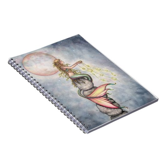 Star Fill Sky Mermaid-Notebook Notizblock (Rechte Seite)
