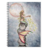 Star Fill Sky Mermaid-Notebook Notizblock (Vorderseite)