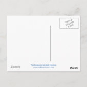 Star Fill Sky Mermaid Postkarte (Rückseite)