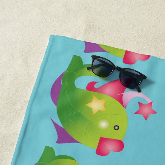 "Star" Fish Beach Handtuch (Beispiel)