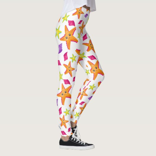 Star Fish Fun! -Leggings Leggings (Rechts)