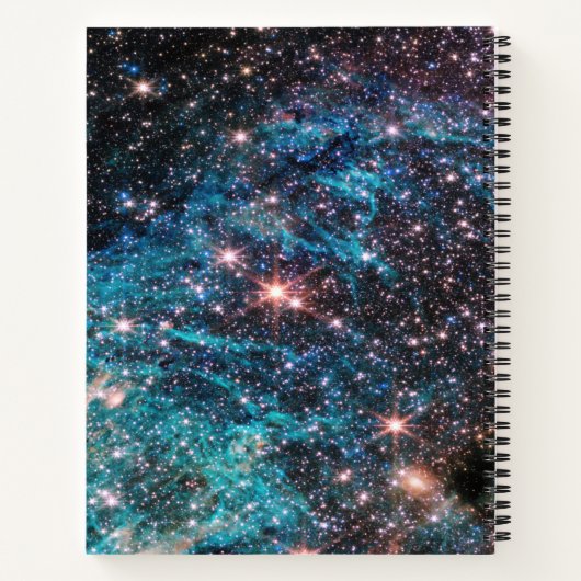 Star Forming Region Sagittarius C Notizblock (Rückseite)