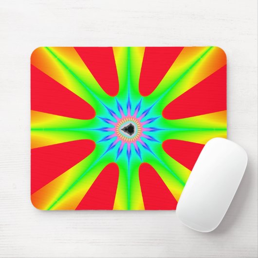 Star - Fraktal Mousepad (Mit Mouse)