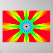 Star - Fraktal Poster (Vorne)