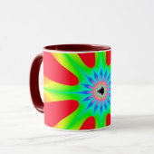 Star - Fraktal-Tasse Tasse (Vorderseite Links)