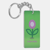 STAR*FROG™ Blumen-Schlüsselanhänger Schlüsselanhänger (Vorderseite links)