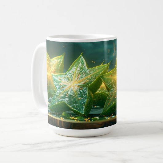 Star Fruit - Carambola Kaffeetasse (Vorderseite Links)