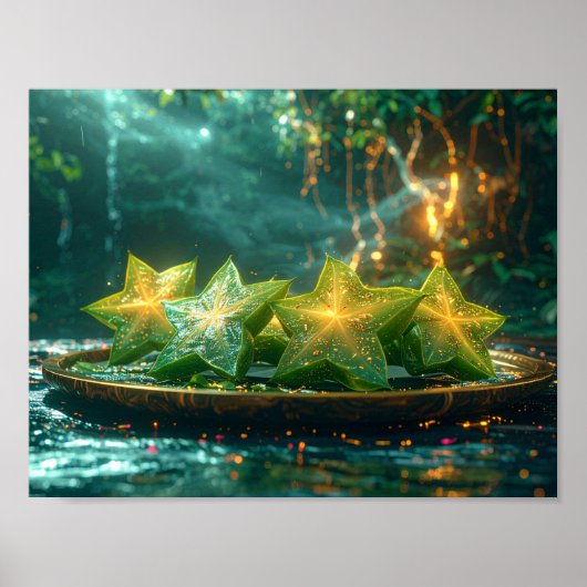Star Fruit - Carambola Poster (Vorne)