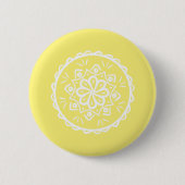 Star Fruit Mandala Button (Vorderseite)