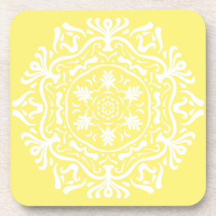 Star Fruit Mandala Getränkeuntersetzer