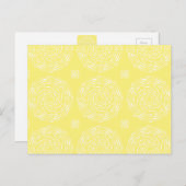 Star Fruit Mandala Postkarte (Vorne/Hinten)