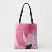 Star Fruit the Flamingo Tote Bag Tasche (Vorderseite)