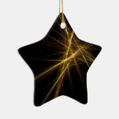 Star für Weihnachtsbaum Keramik Ornament (Rechts)